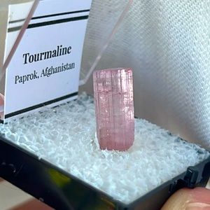 Heart Shaped Pink Tourmaline Crystal